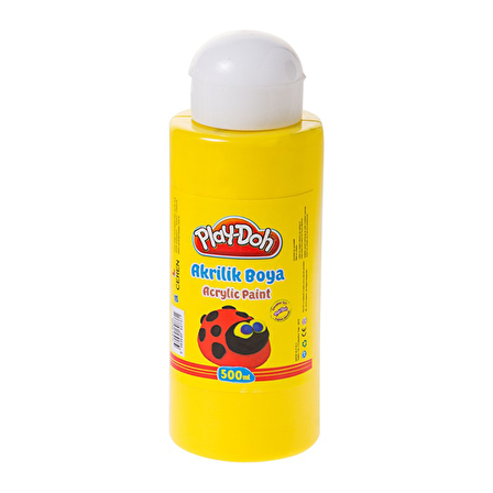 Play-Doh Akrilik Boya 500 ML Sarı PLAY-AK003