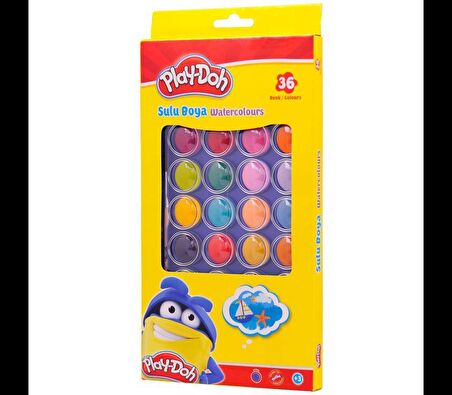 Play-Doh Sulu Boya 36 Renk 23 Mm