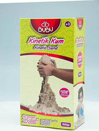 Bu-Bu Kinetik Kum 1000 Gr. Natural