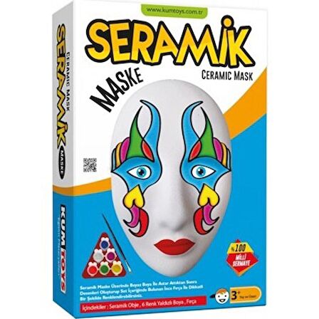 seramik maske boyama