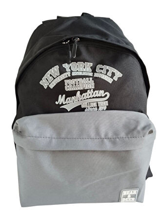 Bear & Deer Brooklyn Tek Göz Sırt Çantası Siyah BD-CN0202