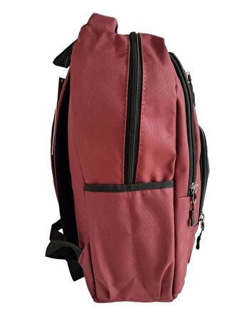Bear & Deer Fibro Sırt Çantası Bordo BD-CN0256