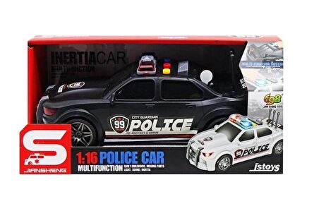 Ctoys Işıklı Ve Sesli Polis Arabası JS124C
