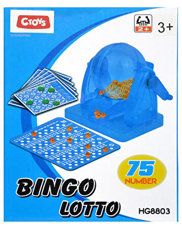 Ctoys Bingo Lotto 75 Parça Kutu Oyunu HG8803B