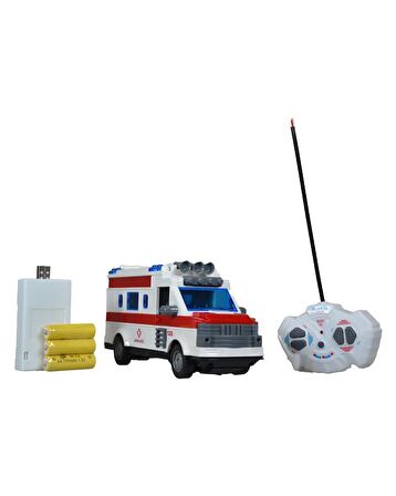 Ctoys Uzaktan Kumandalı Ambulans WL-167B