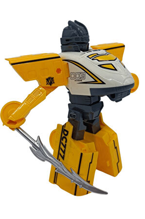 Ctoy Trene Dönüşebilen Oyuncak Robot CTOY-FB141