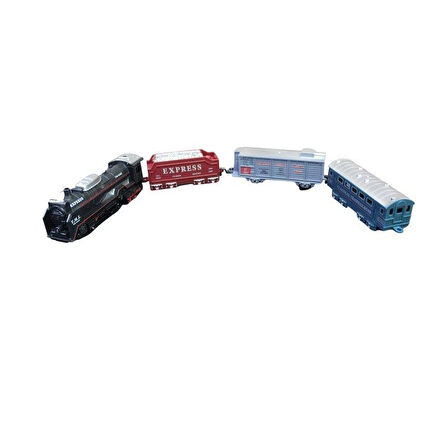 Ctoys Işıklı ve Pilli Lokomotif Tren Seti