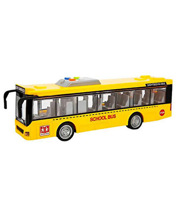 Ctoys City Service School Bus Sarı WY910A