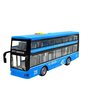 Ctoys City Tour Service Bus Mavi WY916B