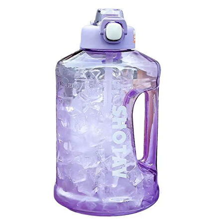 Shotay Carboy Su Matarası Tritan Mor1500Ml