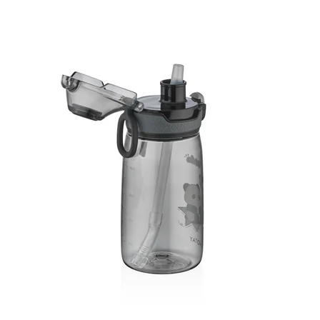 Shotay Child Çocuk Su Matarası Tritan Siyah 550Ml