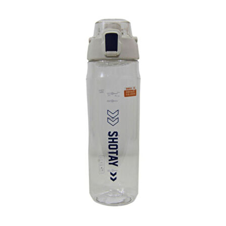 Shotay Ultra Plus Su Matarası Tritan Beyaz 750Ml