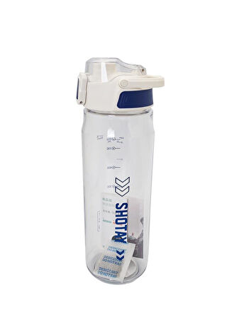 Shotay Ultra Plus Su Matarası Tritan Beyaz 750Ml