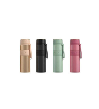 Shotay Diamond Çelik Termos Matara 420Ml Siyah