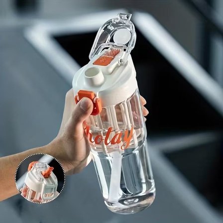 Shotay Class Tritan Bardak Matara 950Ml Beyaz