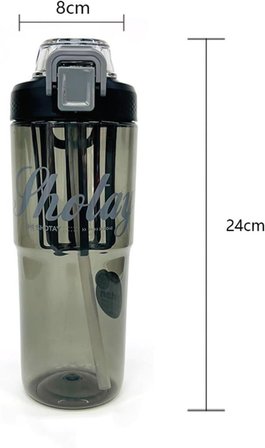 Shotay Class Tritan Bardak Matara 950Ml Beyaz