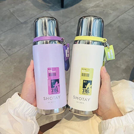 Shotay Premium Termos 750Ml Lila