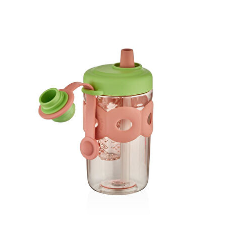 Shotay Bubbl Su Matarası Tritan Pembe 650Ml