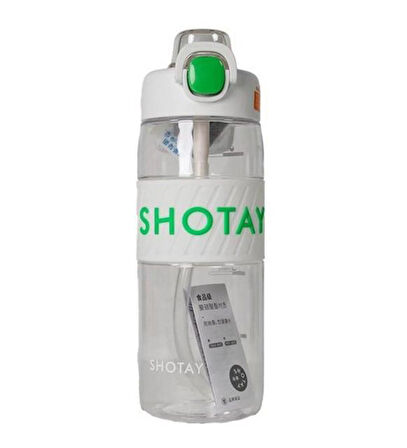 Shotay Odorles Su Matarası Tritan Beyaz 750Ml