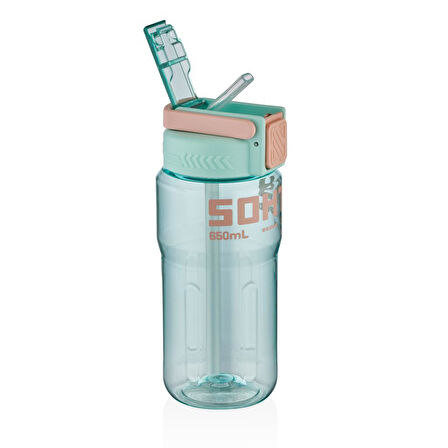 Shotay Speed Su Matarası Tritan Turkuaz 650Ml