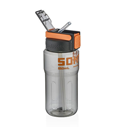 Shotay Speed Su Matarası Tritan Siyah 650Ml