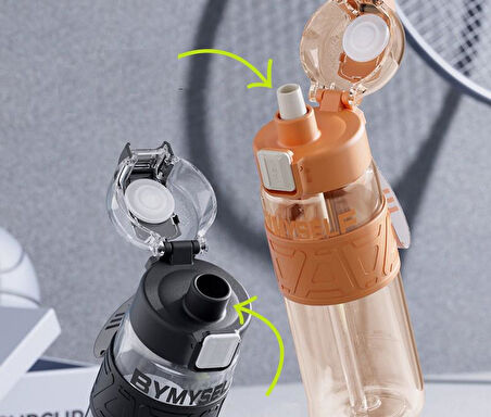 Shotay Myself Su Matarası Tritan Yeşil 1000Ml