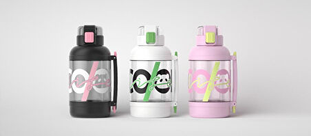 Shotay Life Su Matarası Tritan Pembe 1500Ml