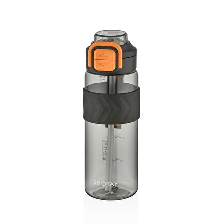 Shotay Direction Su Matarası Tritan Siyah 800Ml