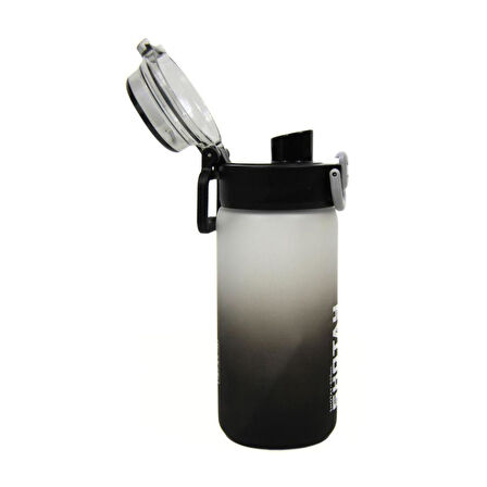 Shotay Soft Gradient Su Matarası PC Siyah 600Ml