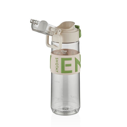 Shotay Enjoy Su Matarası Tritan Beyaz 680Ml