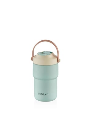 Shotay Askili Mug Pastel Renk 450 Ml. Mavi ST-8099