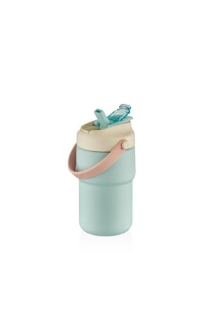 Shotay Askili Mug Pastel Renk 450 Ml. Mavi ST-8099