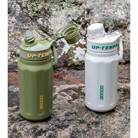 Dodge Up Tempo Çelik Termos Matara 520Ml Yeşil