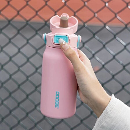Dodge Çelik Termos Matara 580Ml Pembe