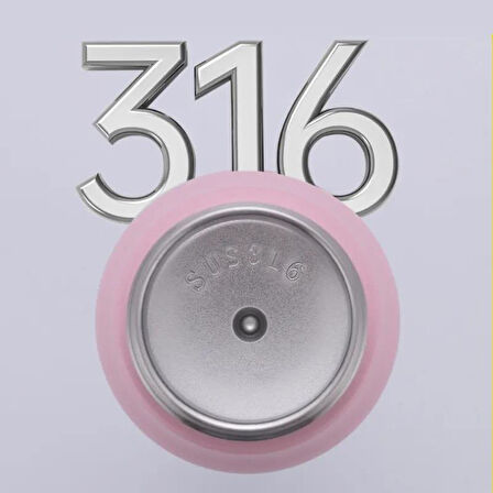 Dodge Çelik Termos Matara 580Ml Pembe