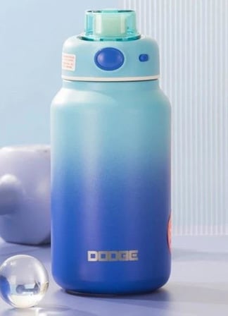 Dodge Intested Colors Çelik Termos Matara Çocuk 750Ml Mavi Lacivert