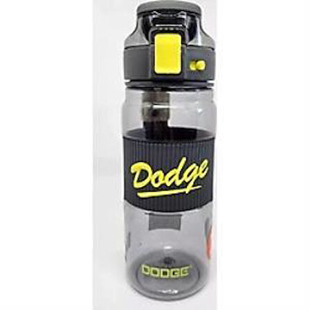 Dodge Su Matarası Tritan Siyah 670Ml