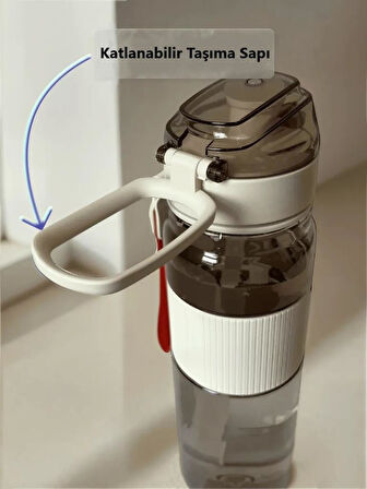 Dodge Su Matarası Tritan Siyah 850Ml