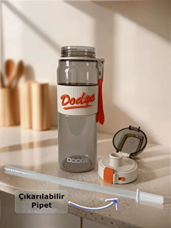 Dodge Su Matarası Tritan Beyaz 850Ml