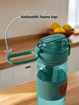 Dodge Su Matarası Tritan Turkuaz 850Ml