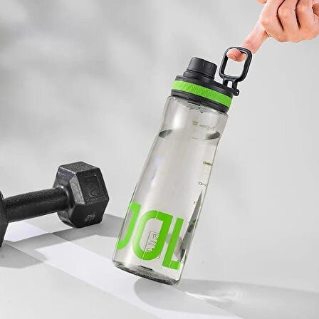 Shotay Turning Su Matarası PC Siyah 850Ml