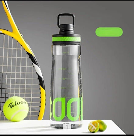 Shotay Turning Su Matarası PC Siyah 850Ml