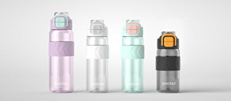 Shotay Direction Su Matarası Tritan Mor 600Ml