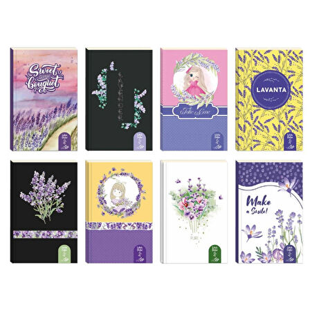 LİLAMOR PARFÜM KOKULU AYRAÇLI DEFTER