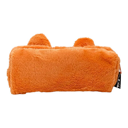Bear Deer Peluş Sevimli Kedi Turuncu Kalem Kutusu BD-KCS279