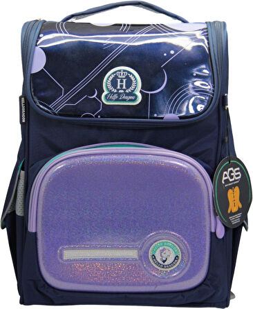 Hello Dragon Okul Çantası Model 5 Mor CN0022