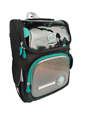 Hello Dragon Okul Çantası Model 5 Siyah CN0023