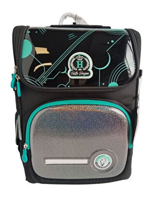 Hello Dragon Okul Çantası Model 5 Siyah CN0023
