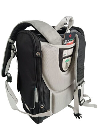 Hello Dragon Okul Çantası Model 5 Siyah CN0023