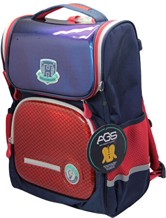 Hello Dragon Okul Çantası Model 5 Red CN0011